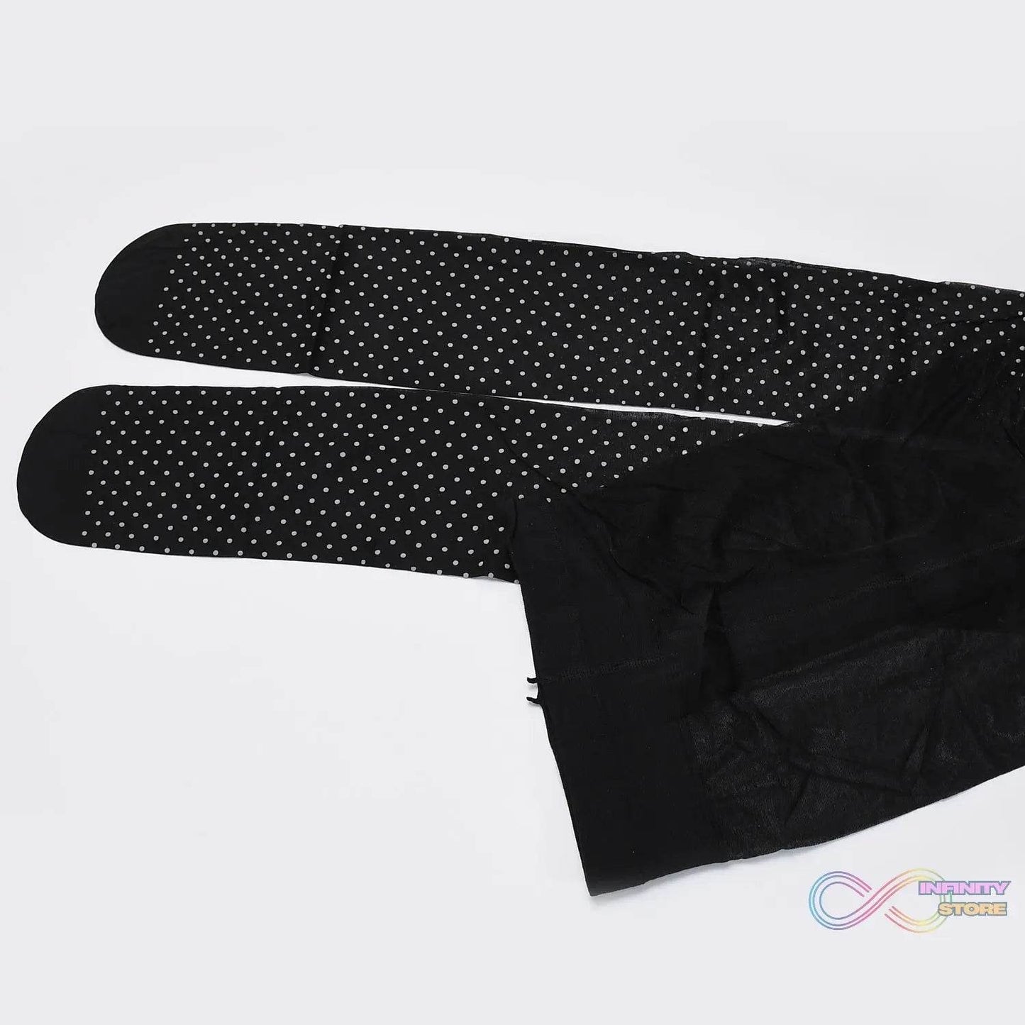 Body Stocking Cloth White Dot Design Stocking Cloth With ELASTIC CLOTH, THE BEST SOFT MATERIAL CLOTH - infinityexculsivestore.com