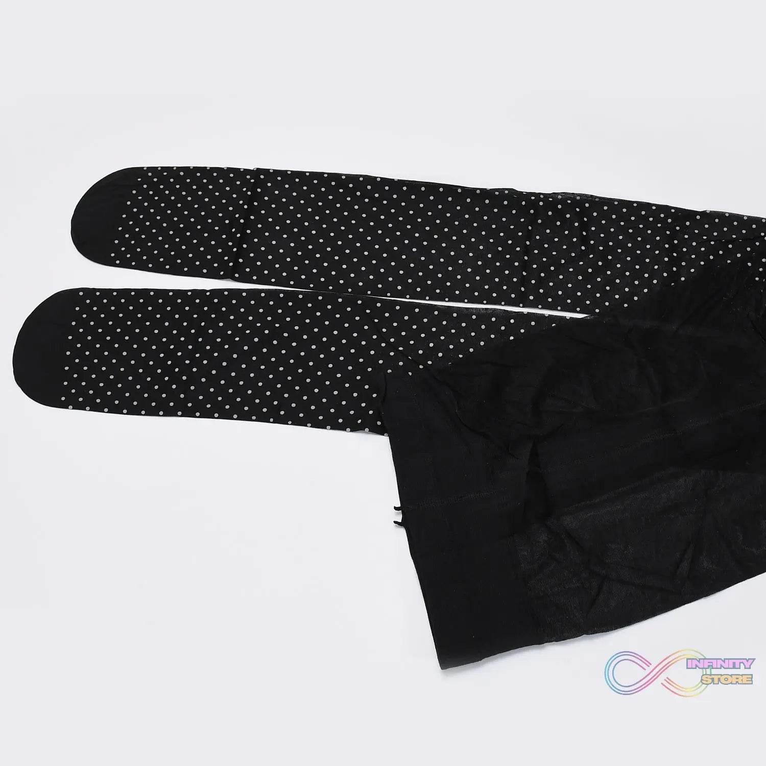 Body Stocking Cloth White Dot Design Stocking Cloth With ELASTIC CLOTH, THE BEST SOFT MATERIAL CLOTH - infinityexculsivestore.com