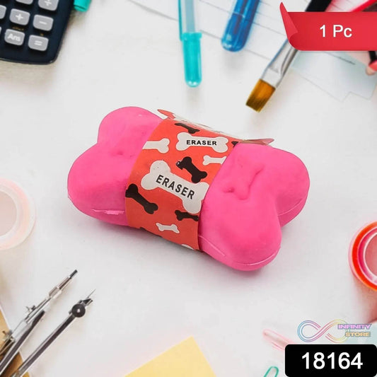 Bone Erasers Cartoon Eraser (1 Pc / Mix Colour) - infinityexculsivestore.com
