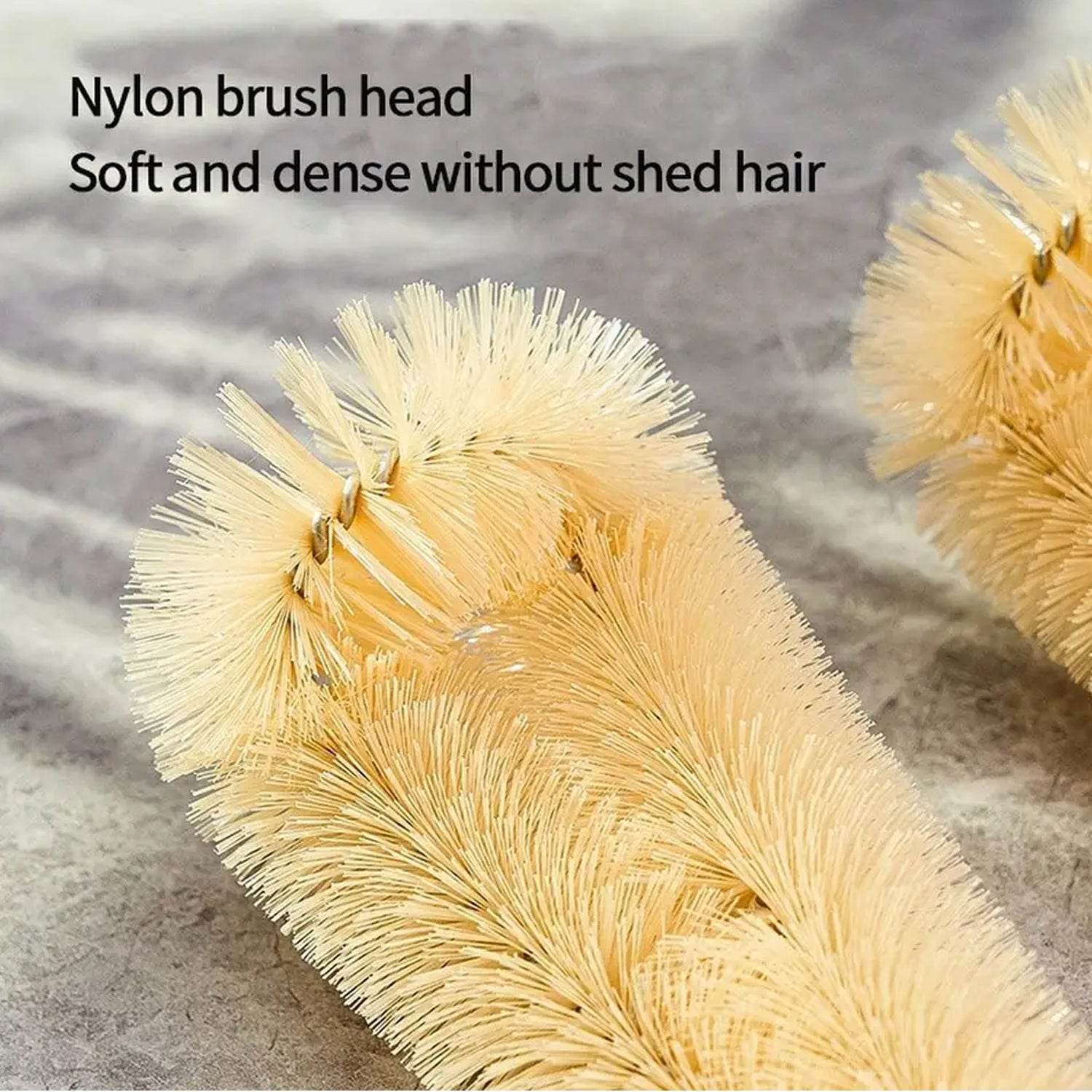 Bottle Brush with Curved Head Long Handle Washing Brush for Baby Bottles Jugs for Teapots, Sports Water Bottles, Coffee Pots, Juice Jars - infinityexculsivestore.com