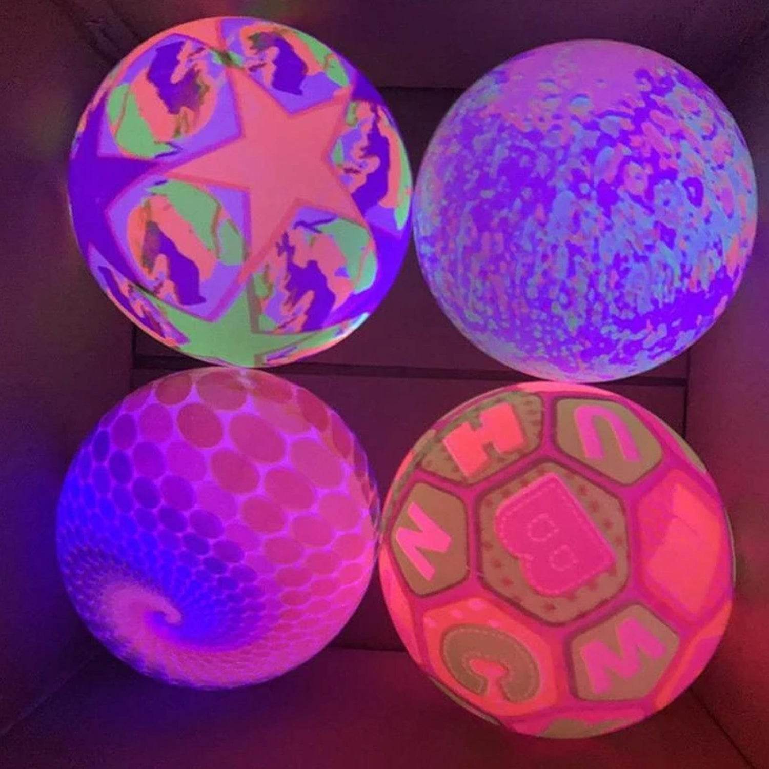 Bouncy Stress Reliever Fun Play Led Rubber Balls for Kids (1Pc Only) - infinityexculsivestore.com