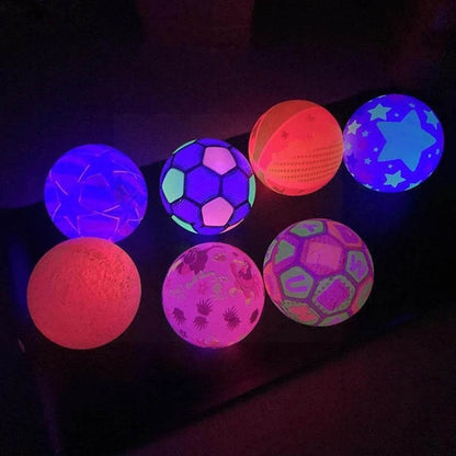 Bouncy Stress Reliever Fun Play Led Rubber Balls for Kids (1Pc Only) - infinityexculsivestore.com