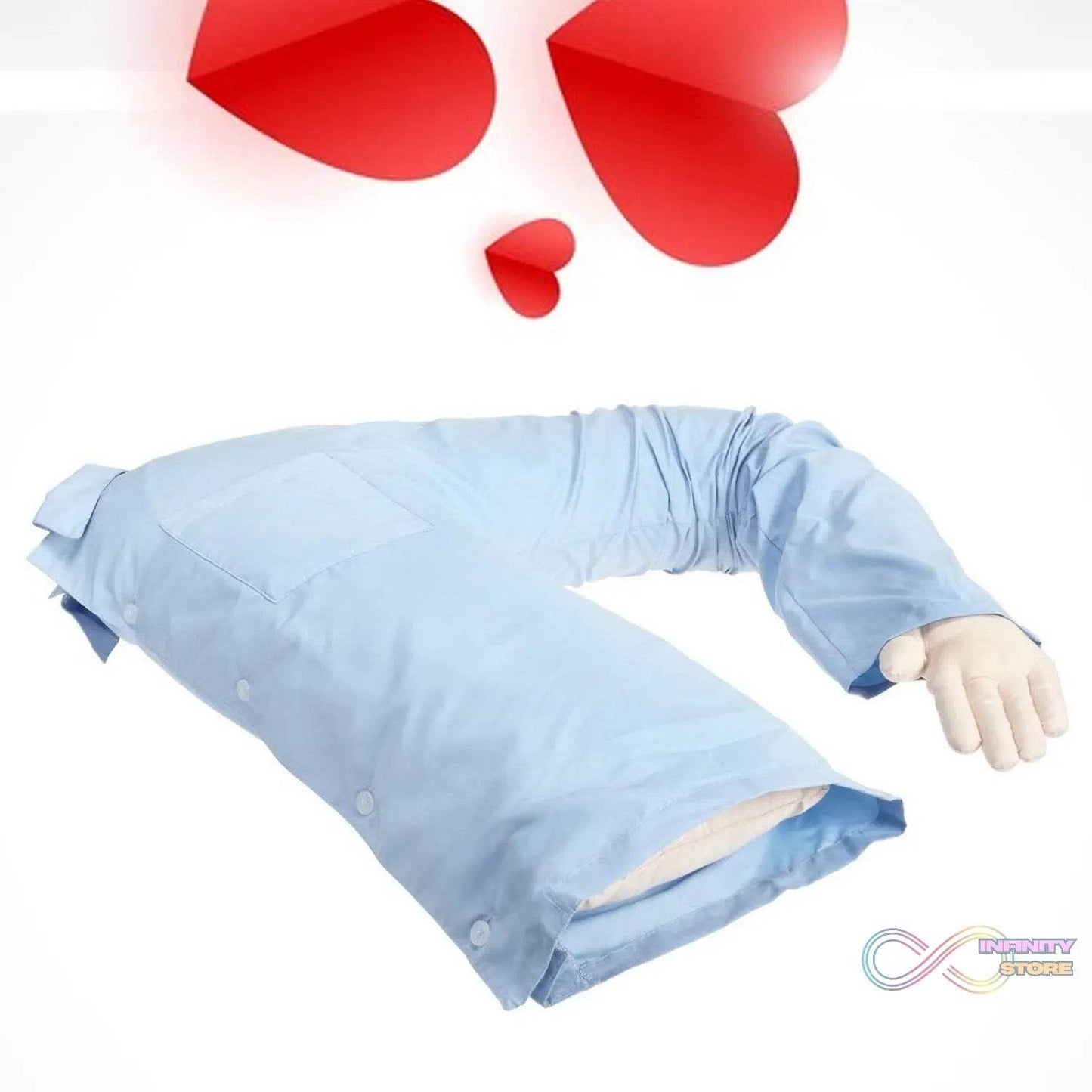 Boyfriend Body Cotton Pillow, Body Pillow Super Soft Boyfriend Pillow Intimate Romantic Bedroom Partner Fun and Unique Dress Up Gift Ideas Body Pillows (1 Pc ) - infinityexculsivestore.com