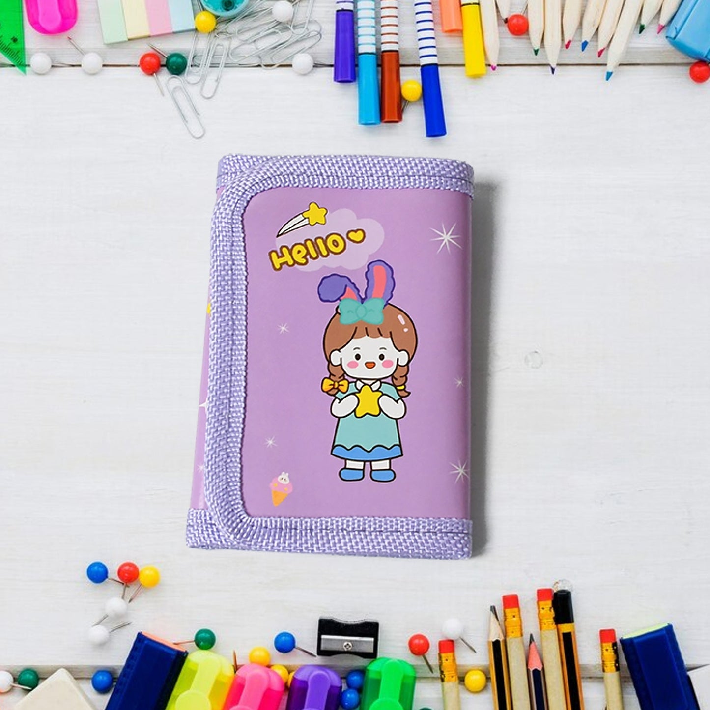 Stationery Set for Girls and Boys | Kids Return Gift - 7 In 1 School Items For Kids - Pencils, Eraser, Sharpener, Pouch, Pencil Extender | Birthday Gift Idea Stationary Kit Set for School Kids (Pack of 7 Pcs Set) - infinityexculsivestore.com