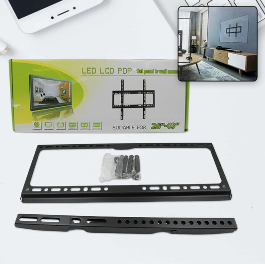 TV Wall Bracket Mount Slim Monitor Stand for 26 x 63, LCD LED 3D plasma Flat TVs Full Motion Heavy - Duty Wall Bracket, Sturdy and Strong Flat Screen Design TV Wall Mount (46cmx20cm) - infinityexculsivestore.com