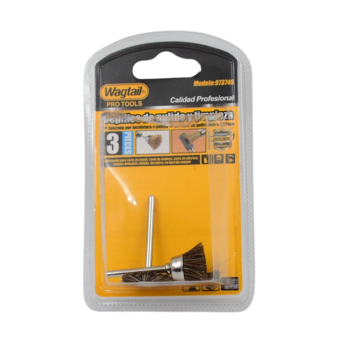 Brass Wire Wheels, 3 Pcs Brass Wire Wheels, Rust Removal Tool - infinityexculsivestore.com