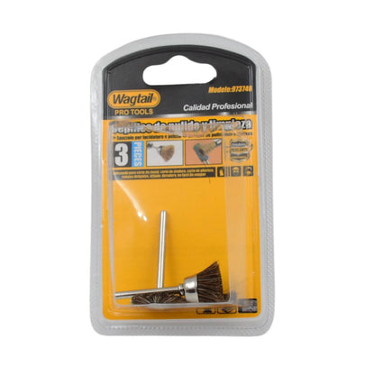 Brass Wire Wheels, 3 Pcs Brass Wire Wheels, Rust Removal Tool - infinityexculsivestore.com