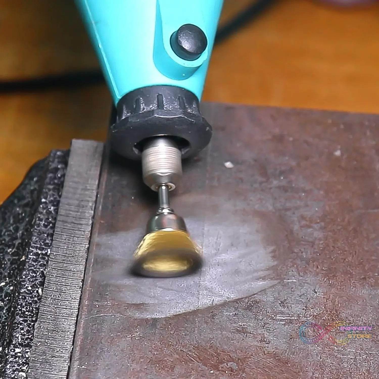 Brass Wire Wheels, 3 Pcs Brass Wire Wheels, Rust Removal Tool - infinityexculsivestore.com