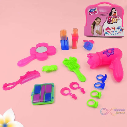 Briefcase Beauty toy, Beauty Set with (Approx 22 Pcs Set) - infinityexculsivestore.com