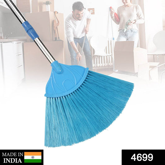 Broom with Long Stainless Steel Rod and Extendable Cobweb Cleaner Stick - infinityexculsivestore.com