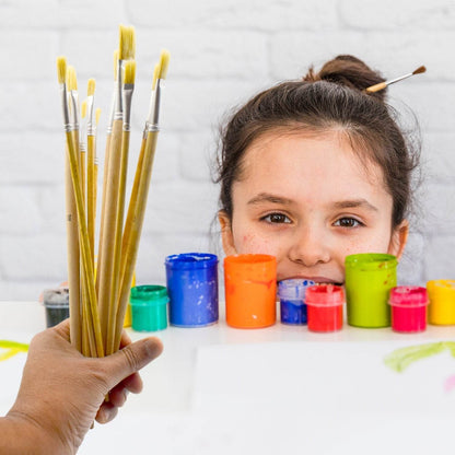 Brown Art Brush Set for Artists (Pack of 12) - infinityexculsivestore.com