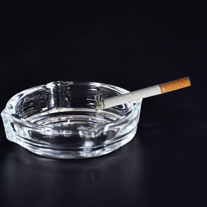 Brunswick Crystal Glass Ashtray for Home & Office - infinityexculsivestore.com
