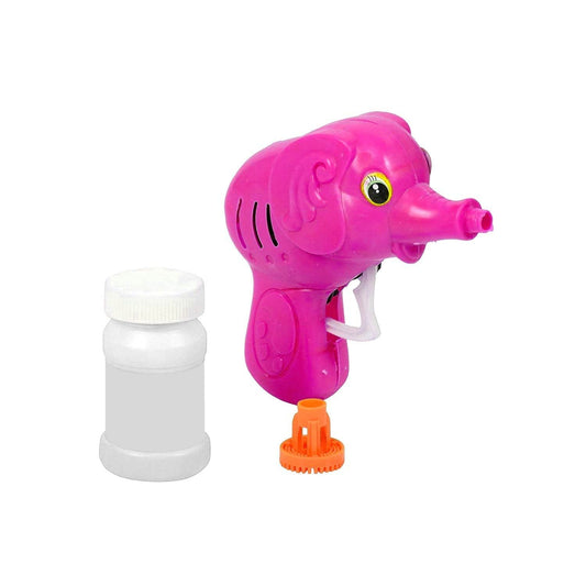 Bubble Gun Elephant Hand Pressing Bubble Gun Toy for Kids Bubble Liquid Bottle with Fun Loading - infinityexculsivestore.com