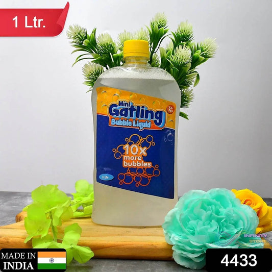 Bubble Liquid Solution Bottle for Manual & Automatic Bubble Maker Toys for Kids - 1LTR - infinityexculsivestore.com