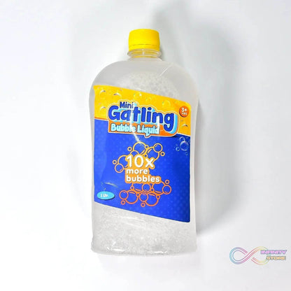 Bubble Liquid Solution Bottle for Manual & Automatic Bubble Maker Toys for Kids - 1LTR - infinityexculsivestore.com