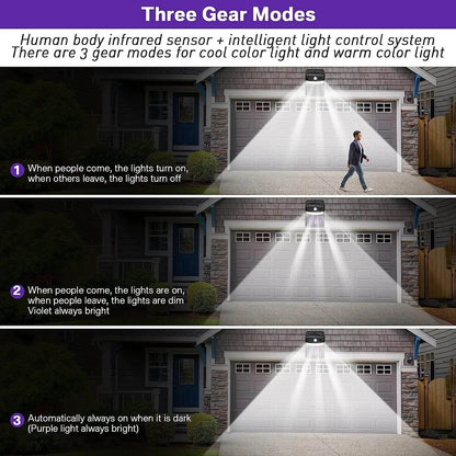 Bug Zapper Outdoor 2 in 1 Solar Mosquito Zapper Lamps (1 Pc) - infinityexculsivestore.com