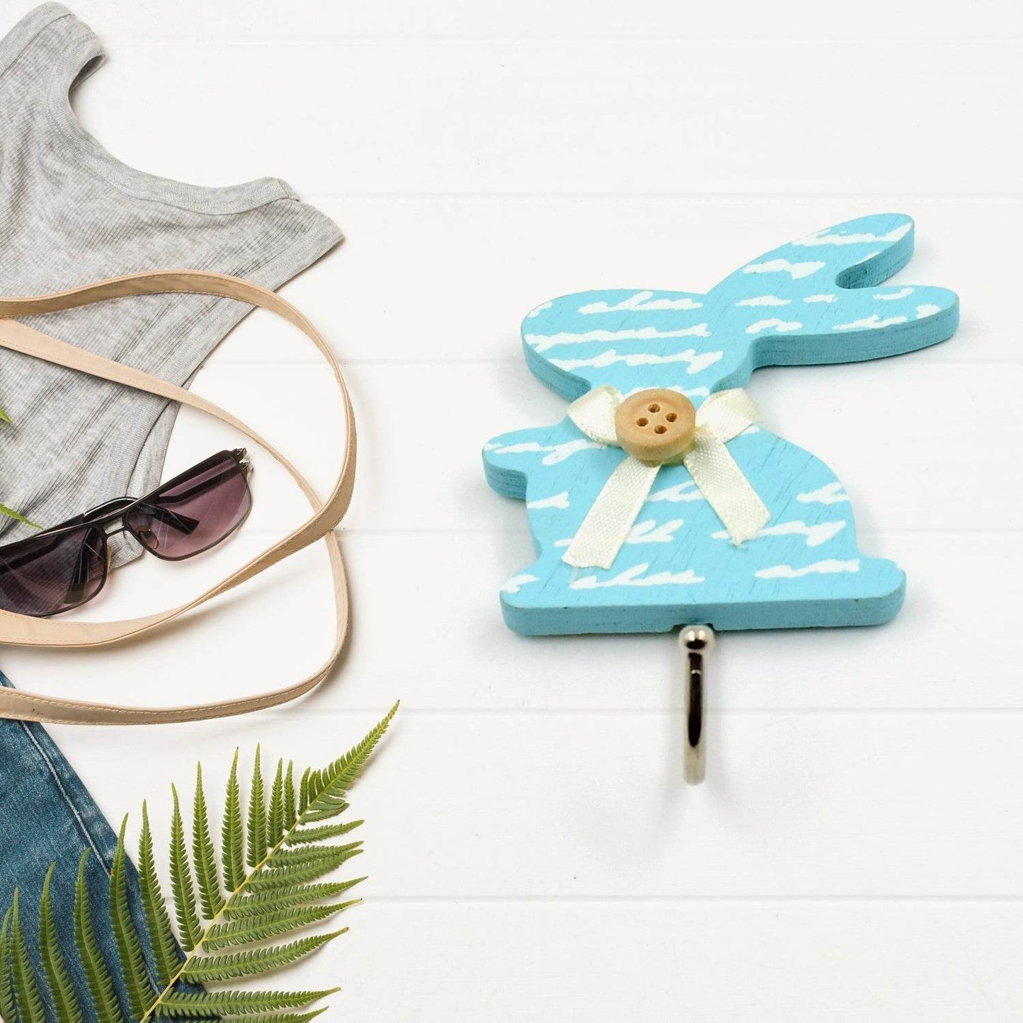 Bunny Adhesive Wall Sticky Hook Strong Wall Hook For Office , Bathroom & Home Use (1 Pc Hook) - infinityexculsivestore.com