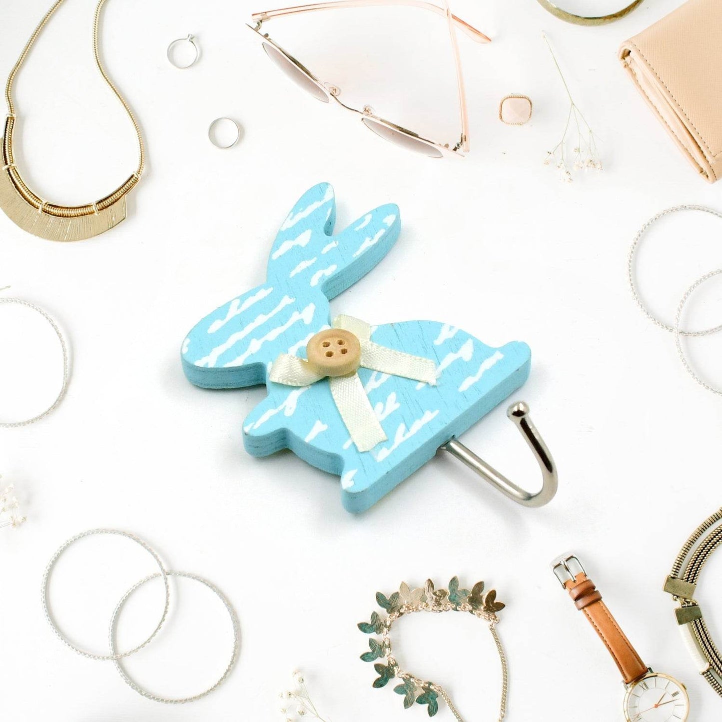 Bunny Adhesive Wall Sticky Hook Strong Wall Hook For Office , Bathroom & Home Use (1 Pc Hook) - infinityexculsivestore.com