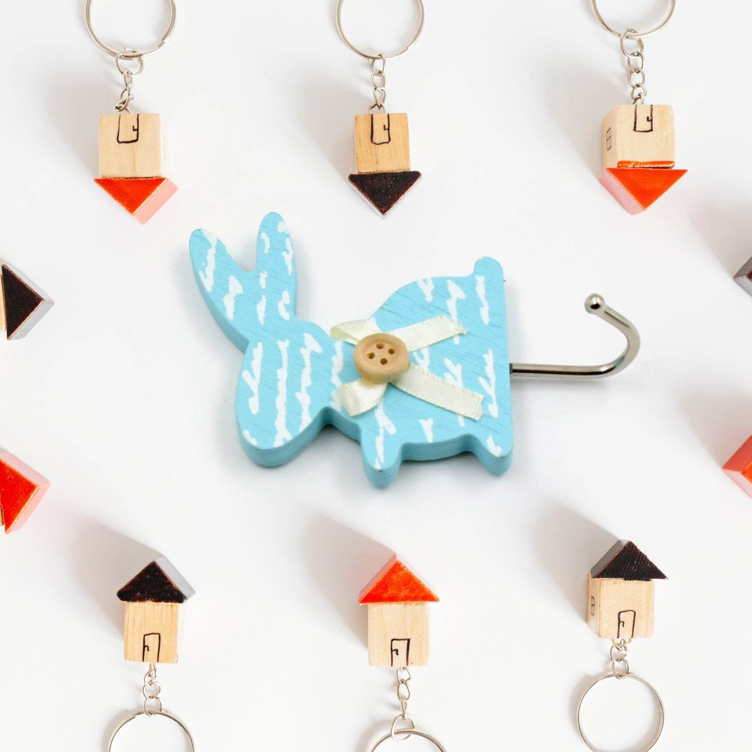 Bunny Adhesive Wall Sticky Hook Strong Wall Hook For Office , Bathroom & Home Use (1 Pc Hook) - infinityexculsivestore.com