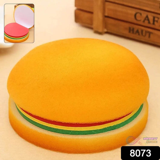 Burger Shaped Note / Sticky Notes / Memo Notes, Unique Mini Notes (Multicolor) - infinityexculsivestore.com