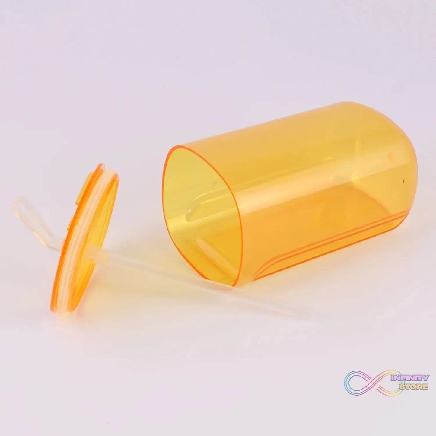 Bus Shape Water Bottle for Kids with Strap (500 ML Approx / Mix Color / 1 Pc) - infinityexculsivestore.com