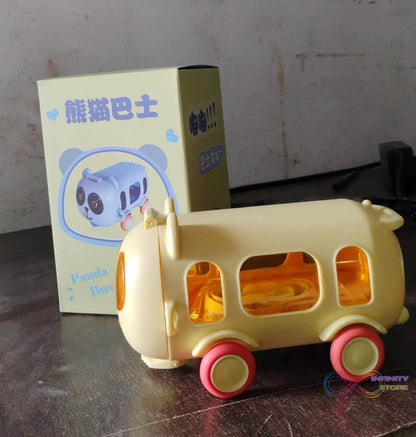 Bus Shape Water Bottle for Kids with Strap (500 ML Approx / Mix Color / 1 Pc) - infinityexculsivestore.com