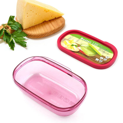 Butter Container, PP Butter Storage Box Easy to Take Portable Large Capacity for Kitchen for Home for Cheese for Butter (120 ML) - infinityexculsivestore.com