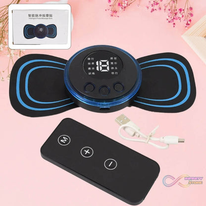 Butterfly Electric Neck Massager Cordless Full Body Massage With Remote Controller (1 Pc) - infinityexculsivestore.com