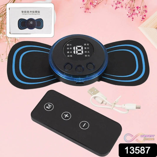Butterfly Electric Neck Massager Cordless Full Body Massage With Remote Controller (1 Pc) - infinityexculsivestore.com