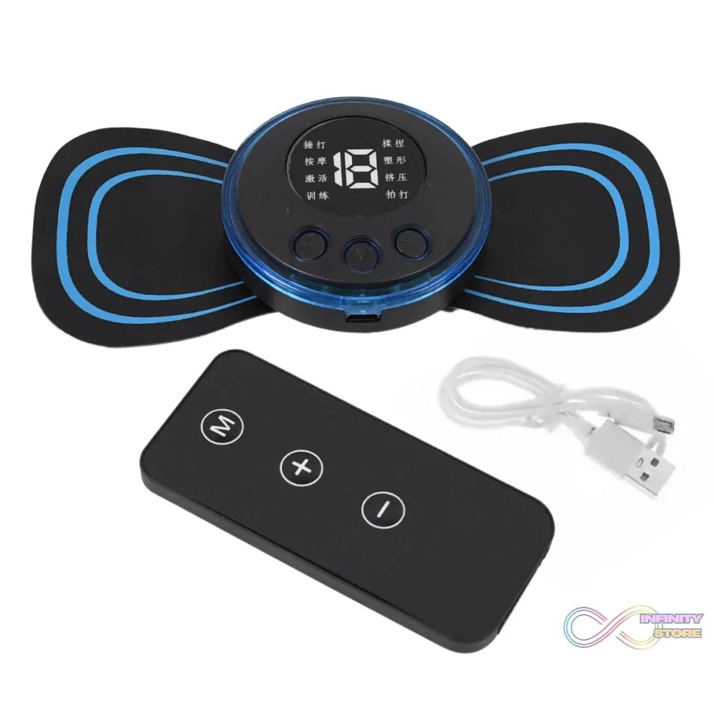 Butterfly Electric Neck Massager Cordless Full Body Massage With Remote Controller (1 Pc) - infinityexculsivestore.com