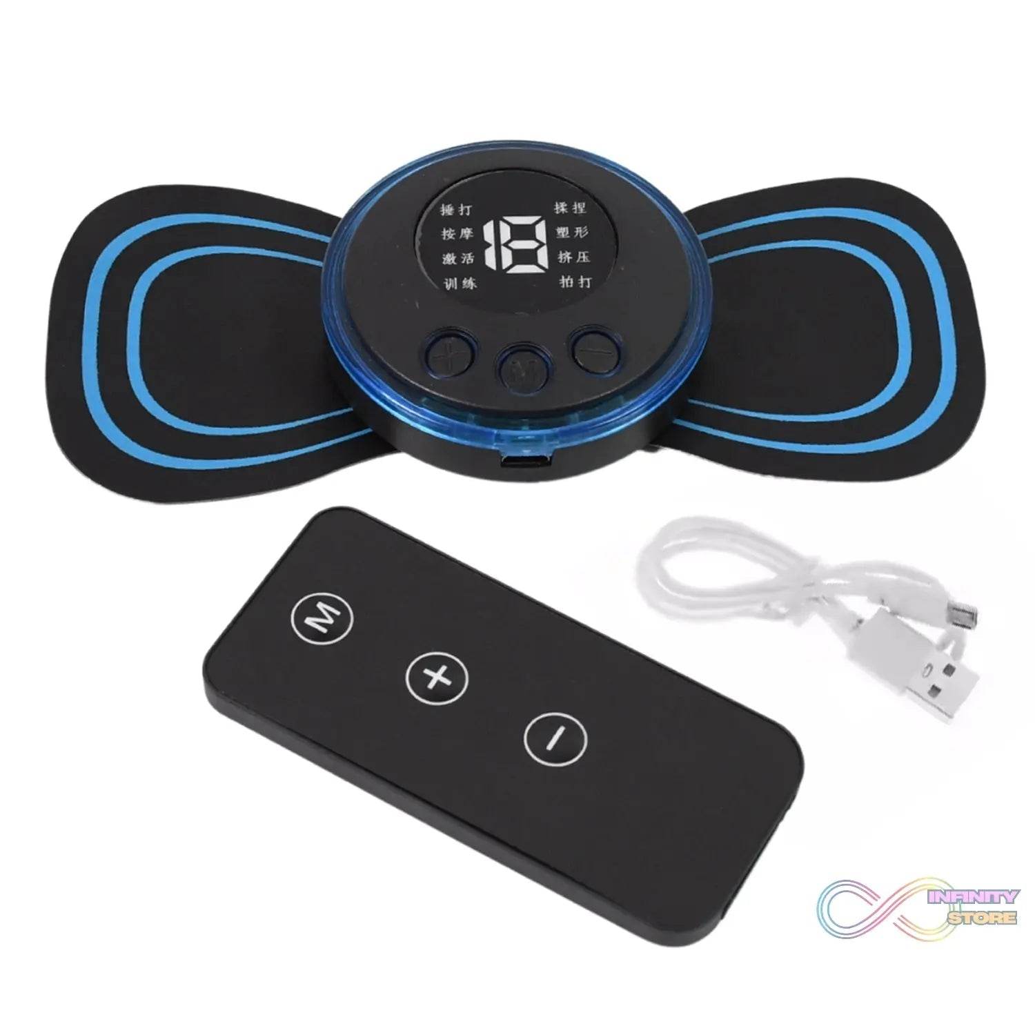 Butterfly Electric Neck Massager Cordless Full Body Massage With Remote Controller (1 Pc) - infinityexculsivestore.com