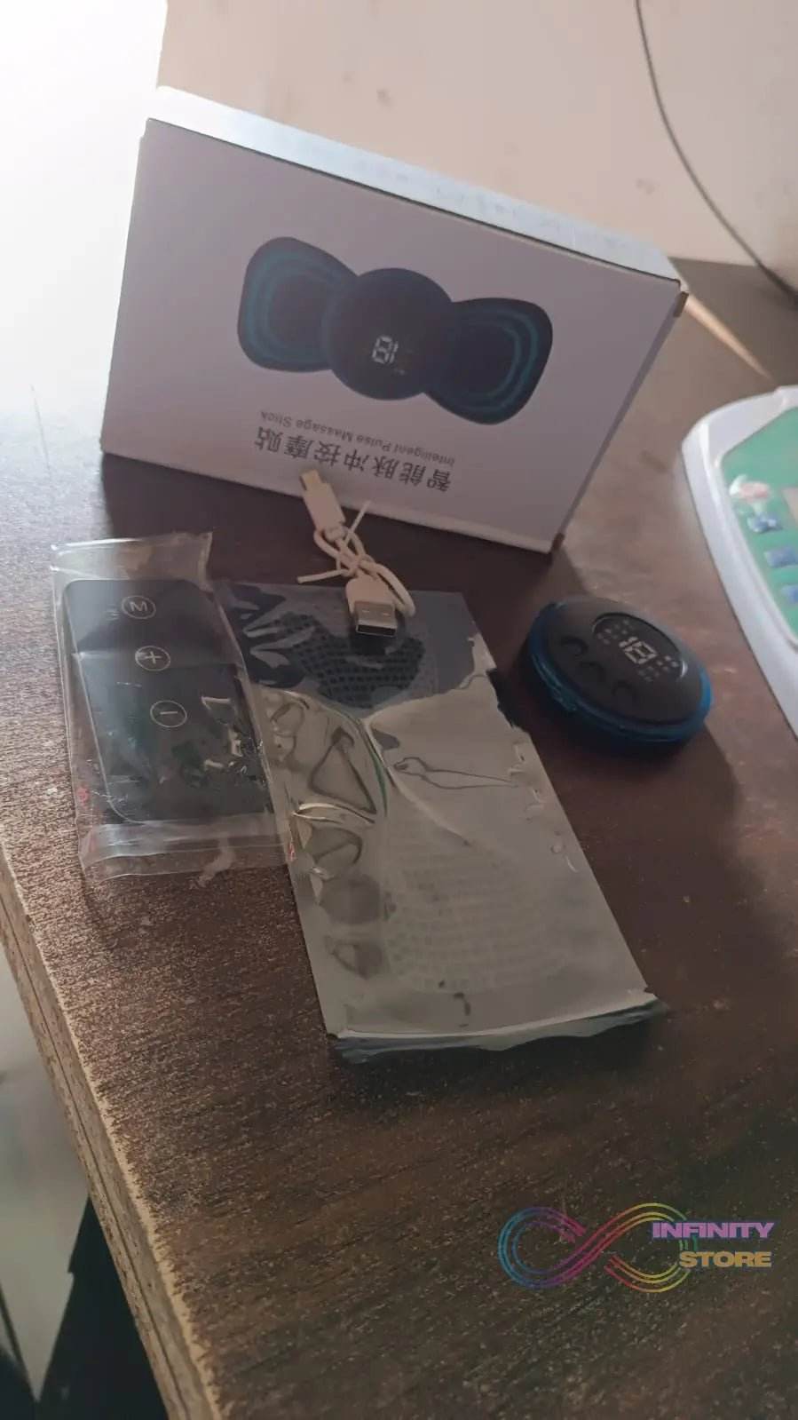 Butterfly Electric Neck Massager Cordless Full Body Massage With Remote Controller (1 Pc) - infinityexculsivestore.com