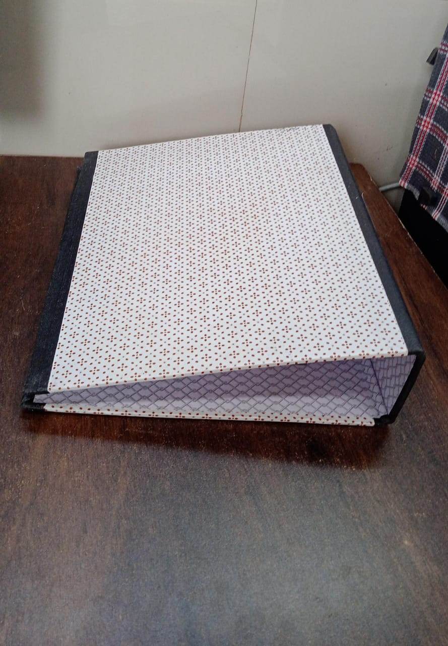 Button Clip Box File Paper Holder Organizer, School Office Home For Documents (35×28 Cm / 1 Pc / MOQ :- 4 pc - infinityexculsivestore.com