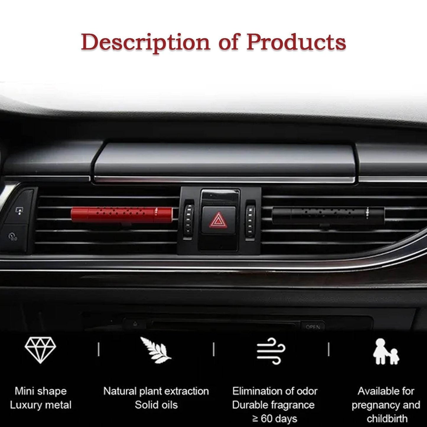 CAR AIR FRAGRANCE FOR AC VENT NEW LONG LASTING AND SWEET FRAGRANCES AIR FRESHENER - infinityexculsivestore.com