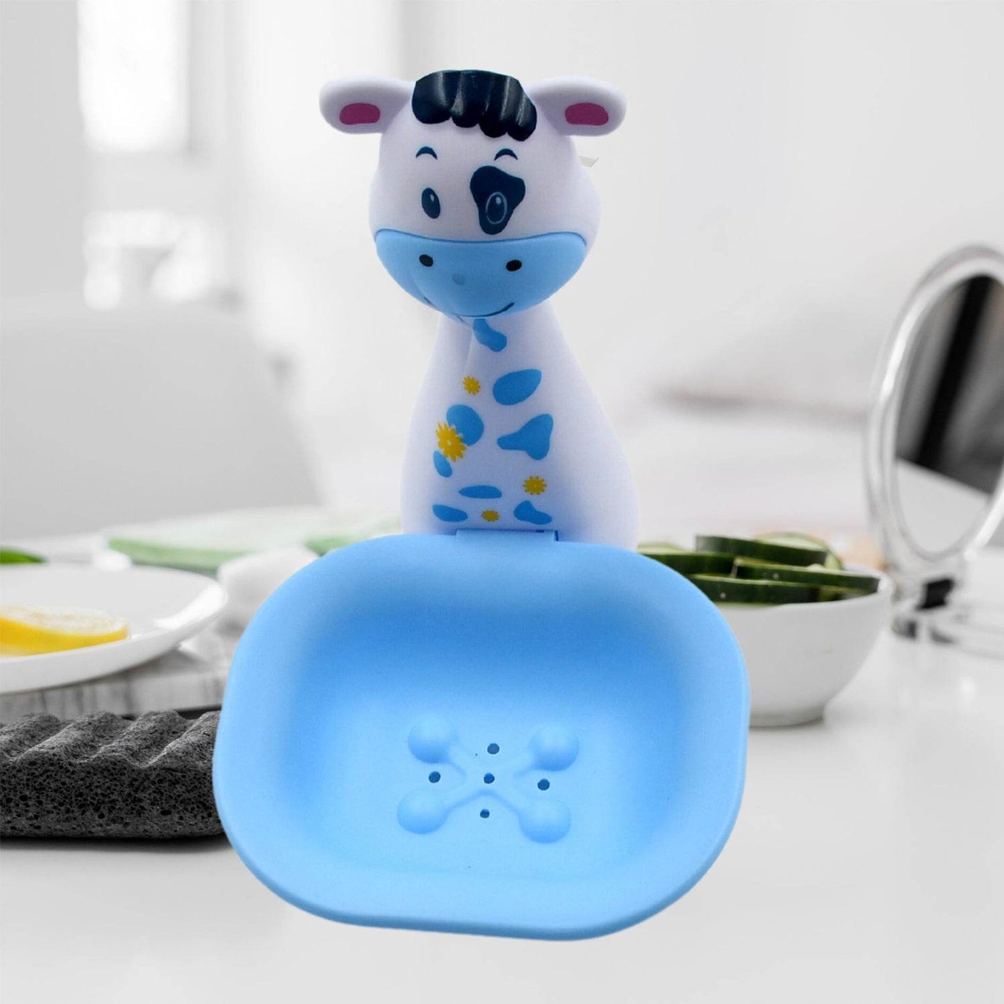 CARTOON SOAP DISH BATROOM SOAP DISH , UNIQUE DESIGN SOAP DISH HOLDER FOR KIDS, BATHROOM SOAP STAND - infinityexculsivestore.com