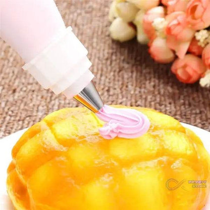 Cake Decorating Stainless Steel Nozzle (12pcs) - infinityexculsivestore.com