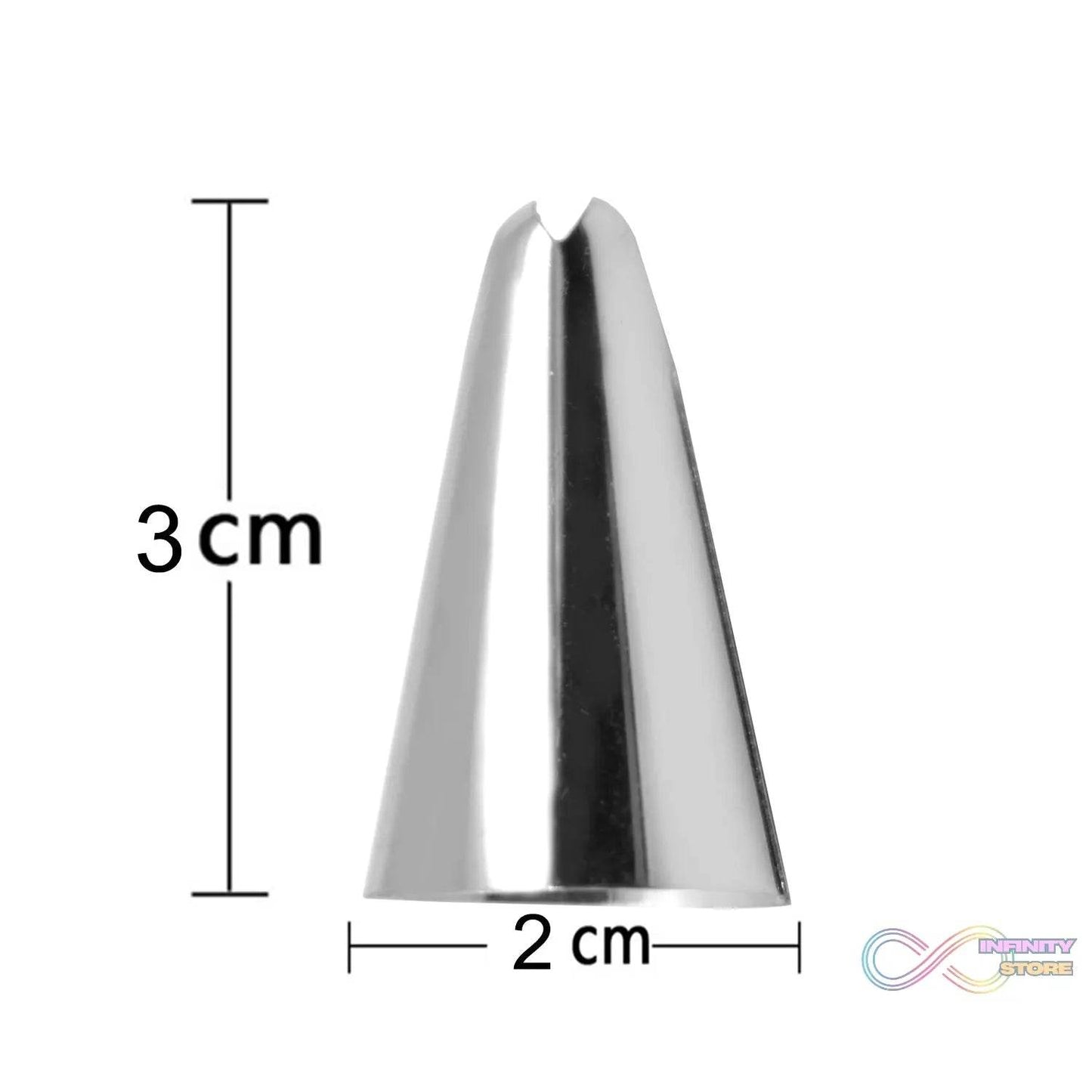Cake Decorating Stainless Steel Nozzle (6pcs) - infinityexculsivestore.com