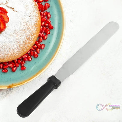 Cake Spatula for Baking Stainless Steel Spatula Cake (1 Pc) - infinityexculsivestore.com