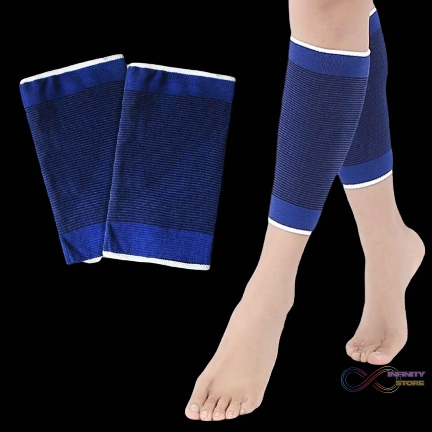 Calf support for men pain relief Leg Wrap Calf Brace Compression (1 Pair / With Color Box) - infinityexculsivestore.com