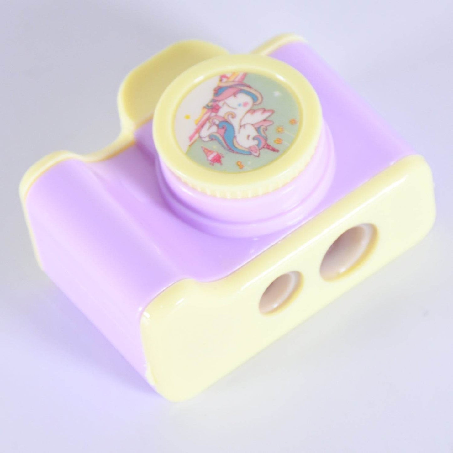 Camera Shape Pencil Sharpener | Simple Student Office Sharpener | Fashionable and Convenient, Lightweight Manual Sharpener for Kids Boys Girls Birthday Return Gifts (1 Pc) - infinityexculsivestore.com