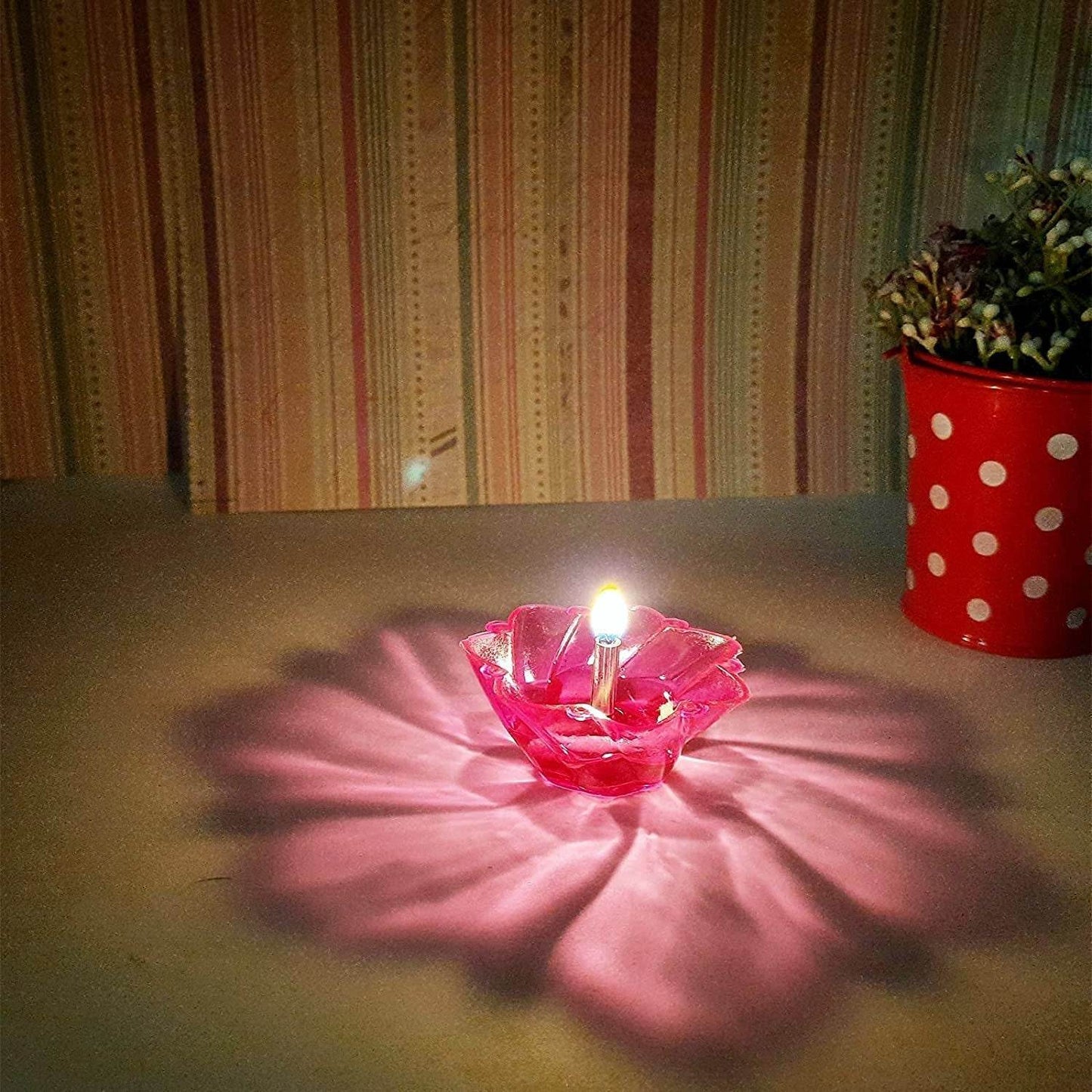 Candle Cup with Multi Shape (Multicolor) (12 Pcs Set) - infinityexculsivestore.com