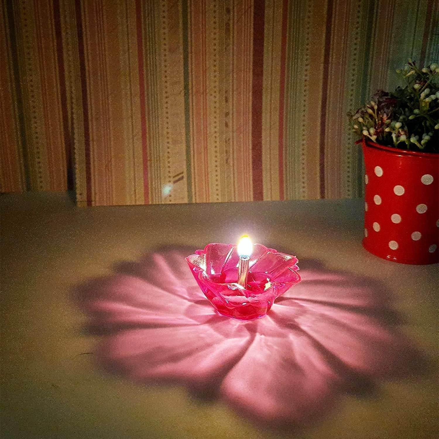 Candle Cup with Multi Shape (Multicolor) (12 Pcs Set) - infinityexculsivestore.com