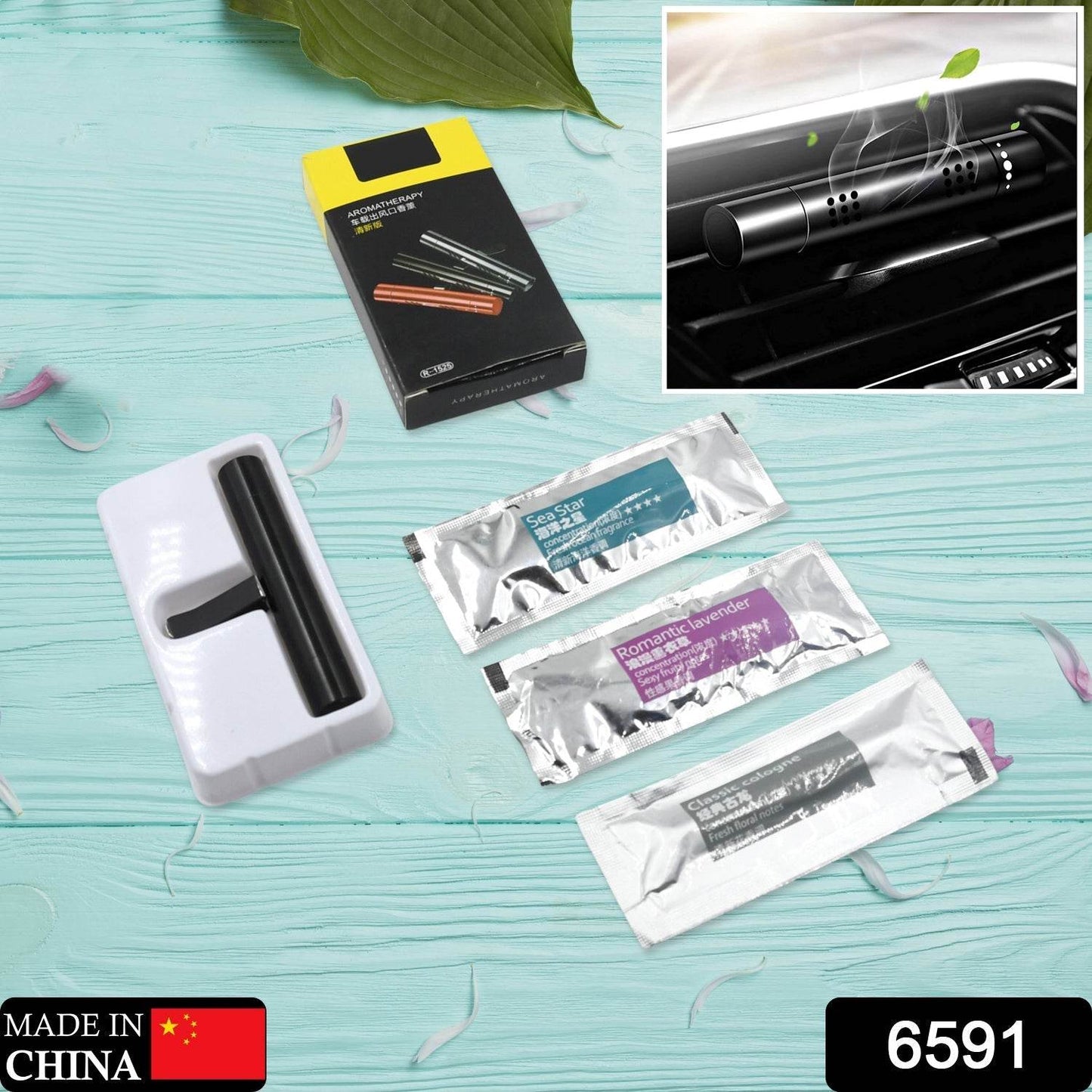 Car Air Perfume For AC Vent - New Long Lasting And Sweet Fragrances with Rotating Flow Control - Magnetic, Ocean, Lavender, Cologne, Lemon - Interior Accessories For Car - infinityexculsivestore.com