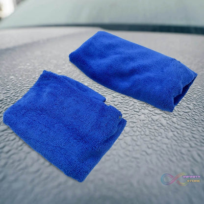 Car / Bike Cleaning Combo Microfiber Car Wash Sponge and Gloves, Automobile Cleaning Sponges, 2 Wash Towel, 1 Brush, 1 Sponge, 1 Gloves, Car Wash Cleaning Tools Kit (5 Pcs Set) - infinityexculsivestore.com