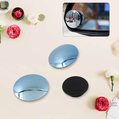 Car Blind Spot Side Mirror Round HD Glass Blind spot Mirror (2 Pc) - infinityexculsivestore.com