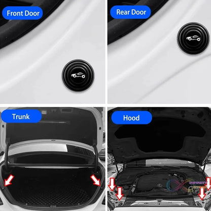 Car Door Shock Absorber Car Door Protection Sticker (100 Pcs Set) - infinityexculsivestore.com