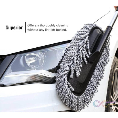 Car Dust Brush – Gentle and Efficient Cleaning Tool for Interior and Exterior (1 Pc) - infinityexculsivestore.com