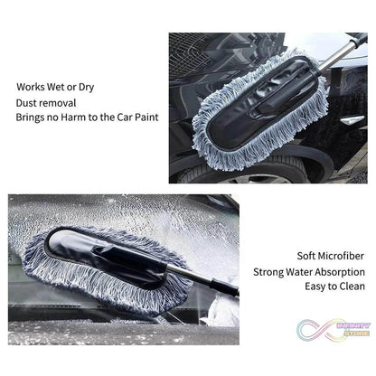 Car Dust Brush – Gentle and Efficient Cleaning Tool for Interior and Exterior (1 Pc) - infinityexculsivestore.com