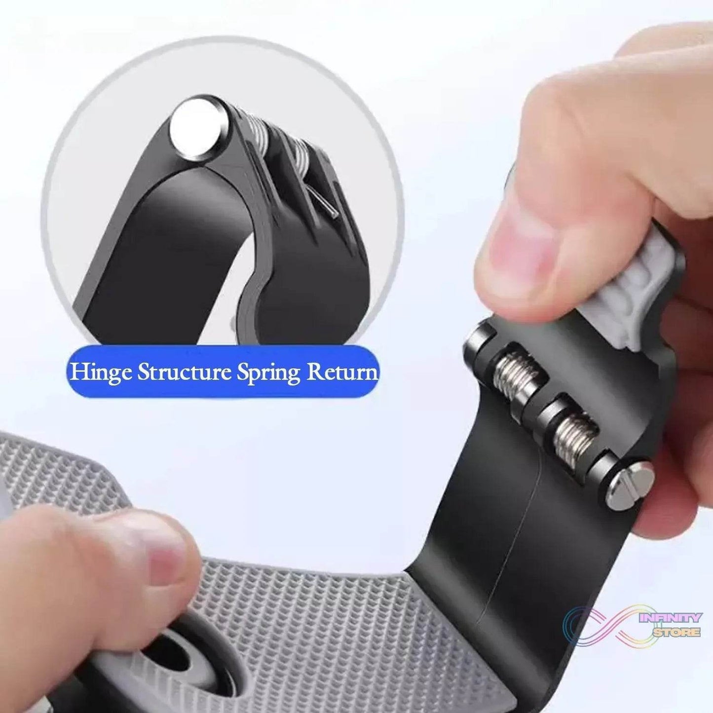 Car Mobile Phone Holder Mount Stand with 180 Degree. Stable One Hand Operational Compatible with Car Dashboard. - infinityexculsivestore.com