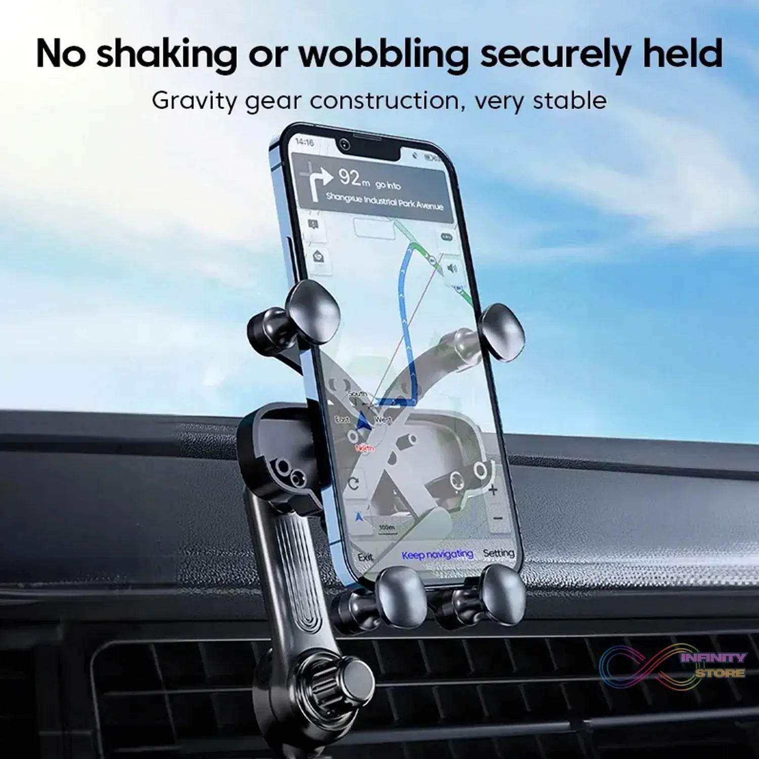Car Mobile phone in car holder (1 Pc) - infinityexculsivestore.com